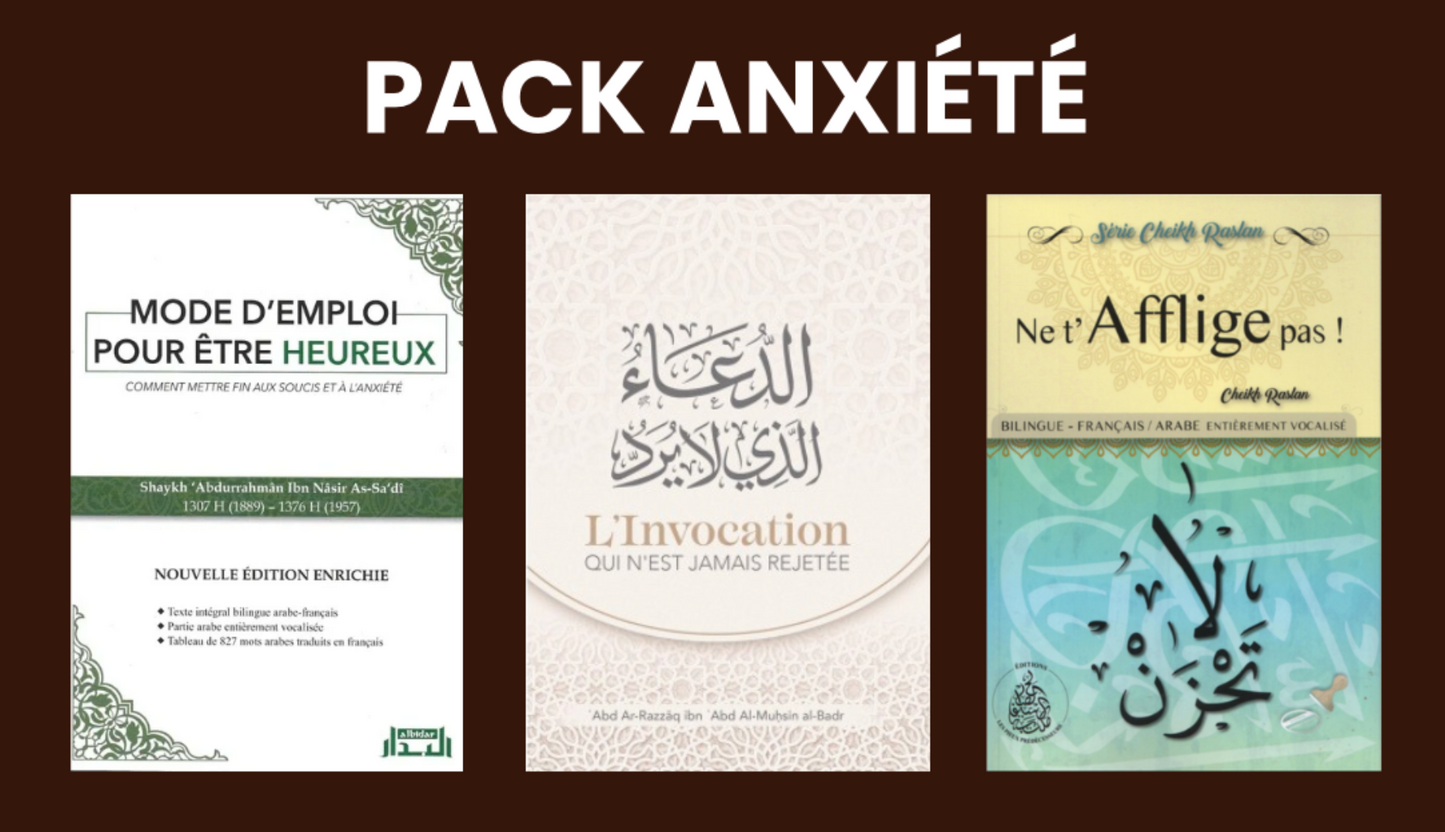 Pack Anxiété